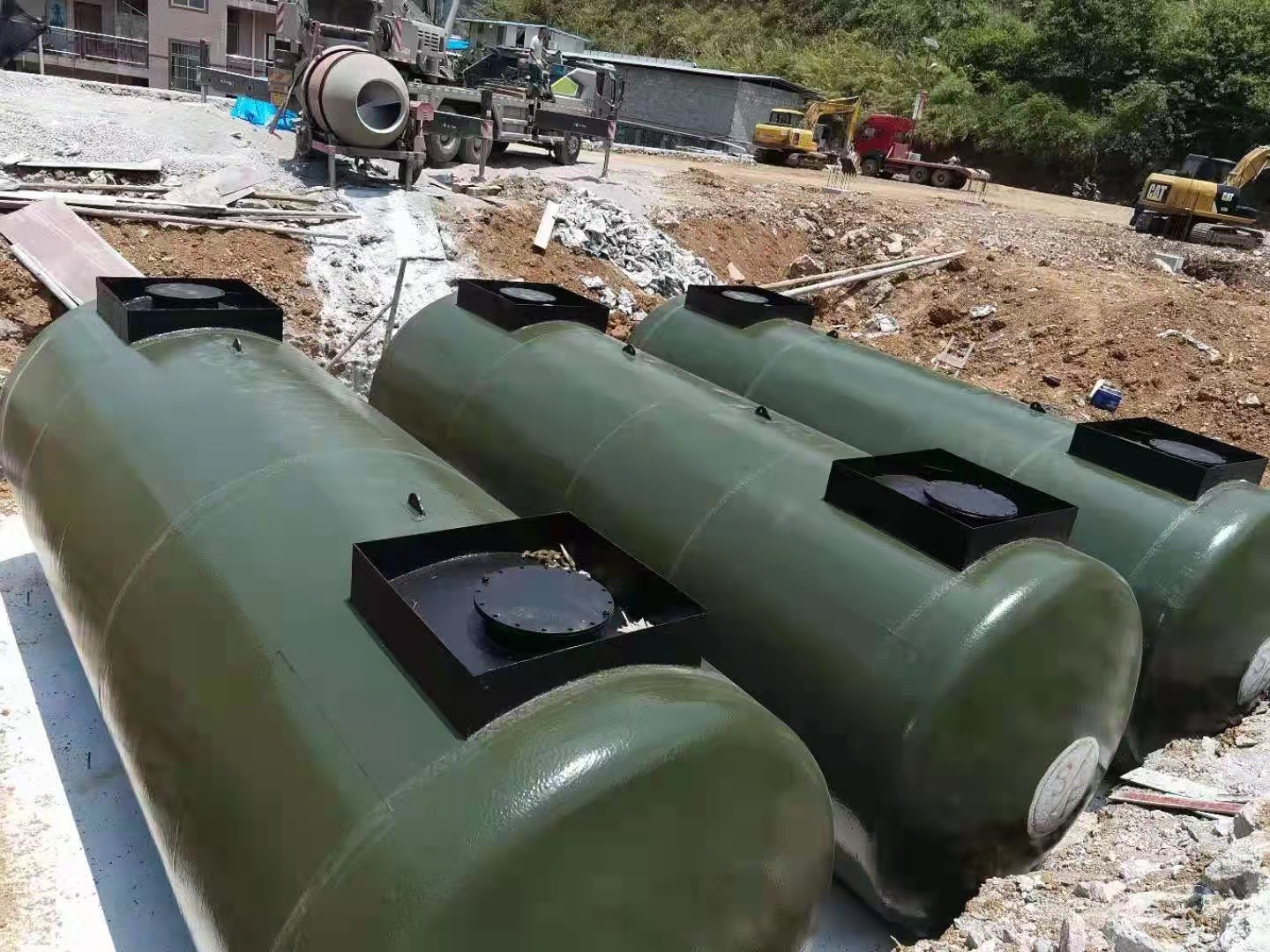 碳钢双层油罐埋地双层储罐加工制作