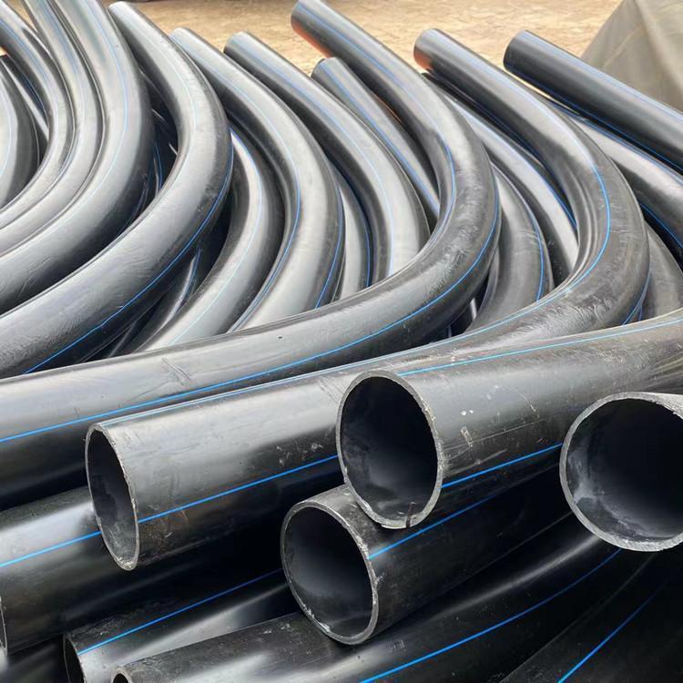 电力管大弧度弯头 pe电力管90度大弧弯 西藏市政穿线弧形弯头 润星耐