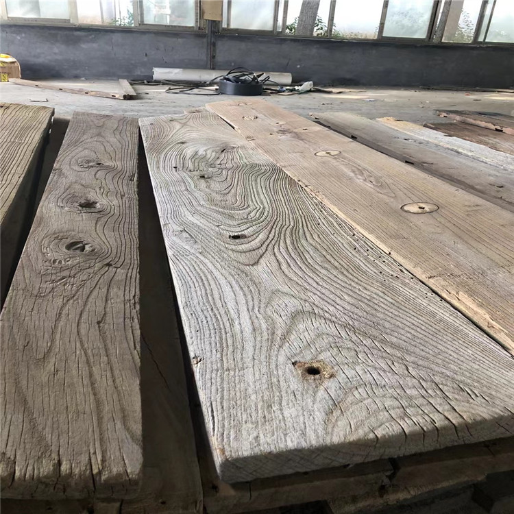 风化老榆木木材 老榆木房梁 风化实木板材 厂家批发