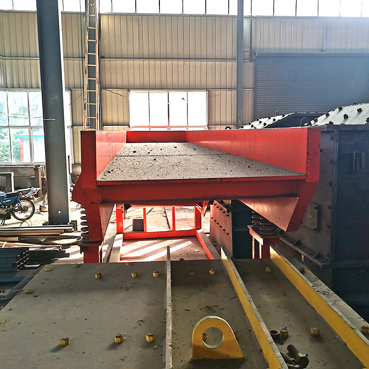 偏心轴喂料设备生产商选矿用振动喂料机订购质量保障