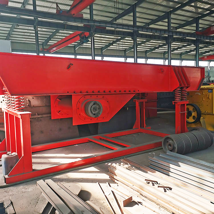 偏心轴喂料机工厂直供选矿用喂料机操作简便质量保障