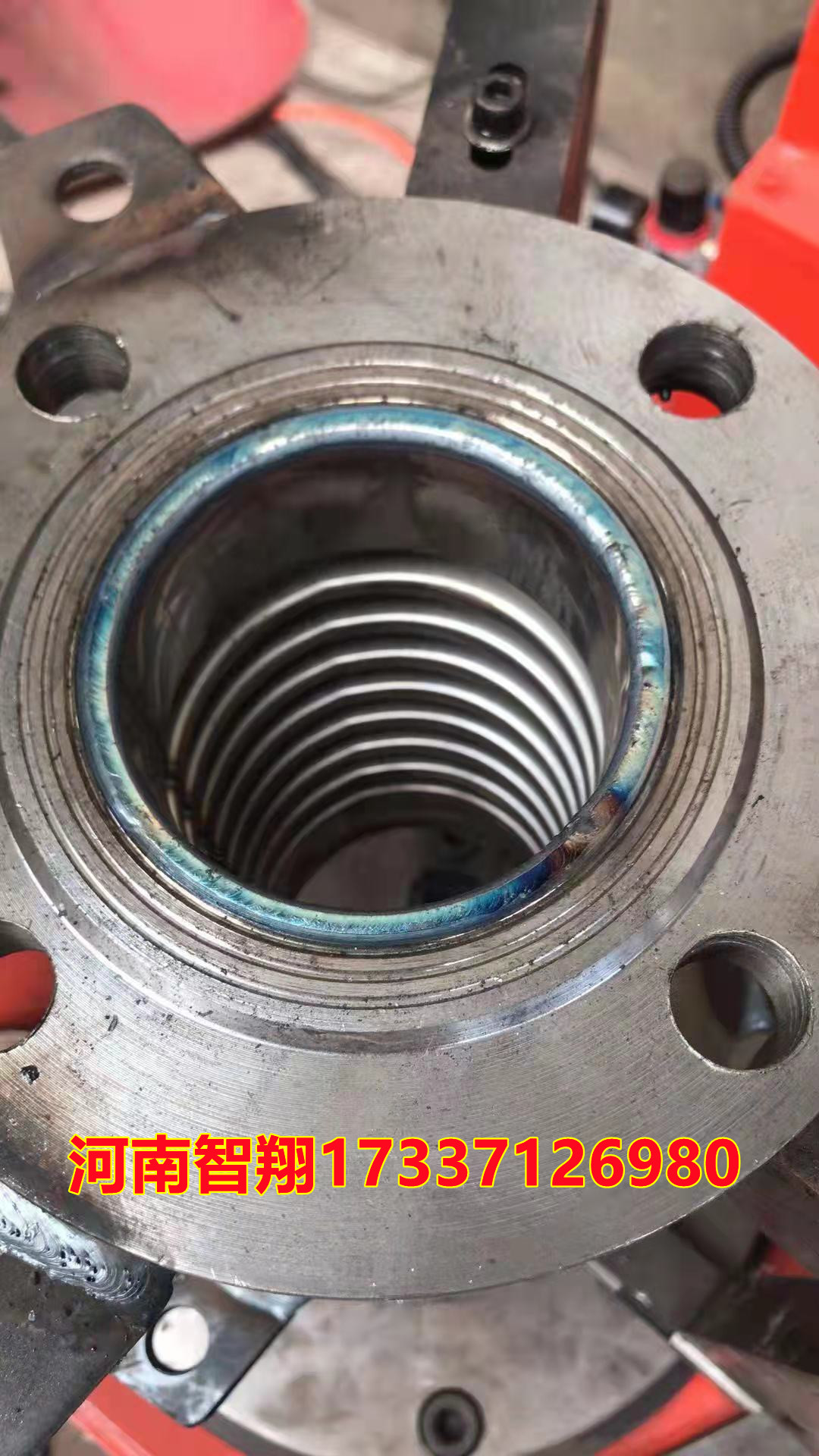 数控不锈钢波纹管焊接机  小型钢管自动焊 全自动环缝焊接设备任您选