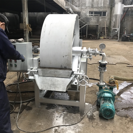 免沉淀红薯淀粉脱水机wq888真空立式淀粉脱水机