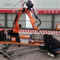 机械臂盖梁骨架焊接机器人 教学视频 山东交建
