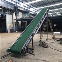 袋装粮食卸车输送机wq888移动式卸车输送机