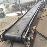 防滑耐磨皮带输送机wq888沙子石子装车皮带输送机