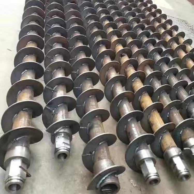 螺旋钻杆矿山高强度螺旋钻四方尾连接软岩杆高耐磨森腾机械