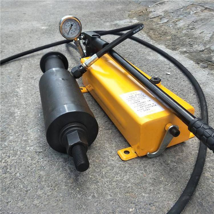 森腾矿用锚杆拉力器手动锚杆拉力器20t30t锚杆拉把仪