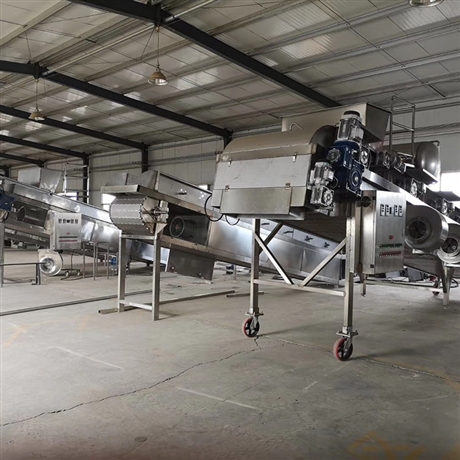 酿酒摊凉机新式风冷晾床全自动凉床厂家供应