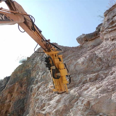 岩石钻裂一体机钻孔爆裂一体机打孔劈裂一体机