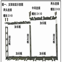 ZD-ZJ防爆盾牌支架型号 多功能支架规格 装备橡胶棍支架图片