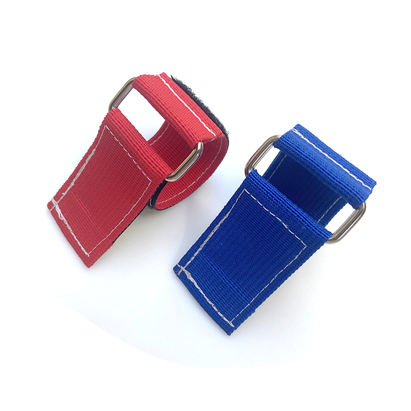 反扣魔术贴扎带铁扣编织尼龙搭扣自粘货物捆绑