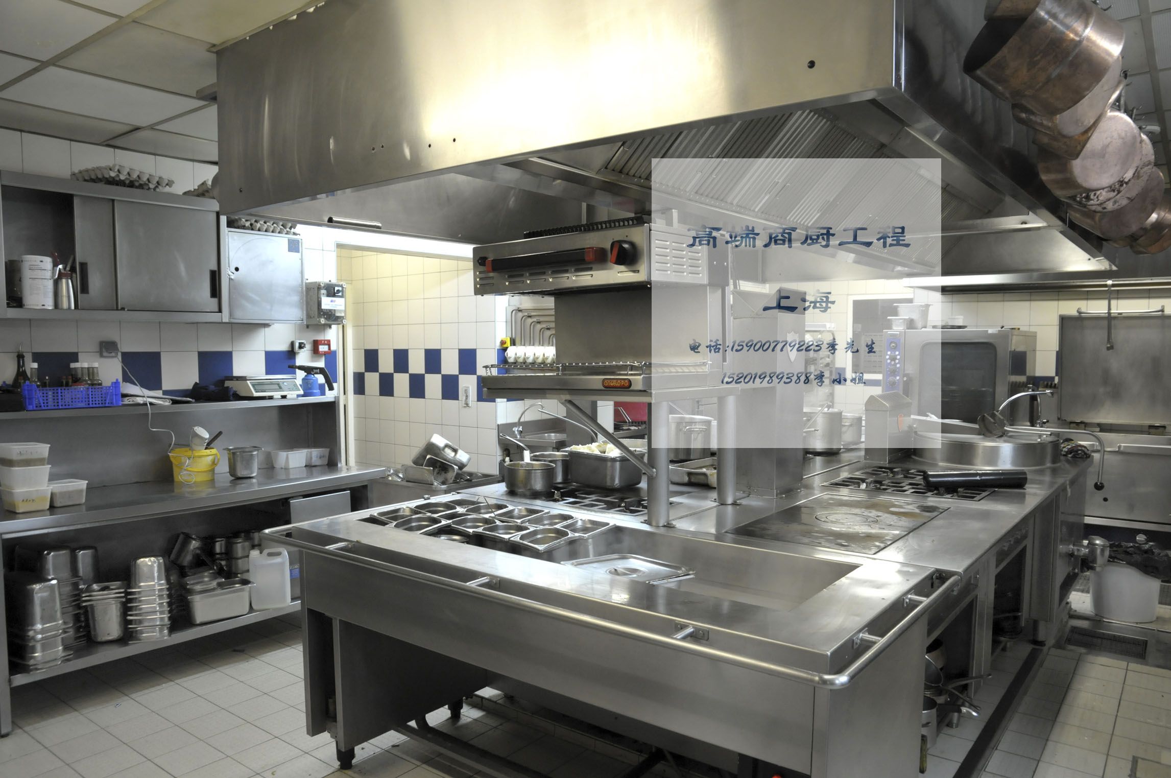 上海红河商用整体厨房设备工程 中西连锁餐厅厨房工程配套