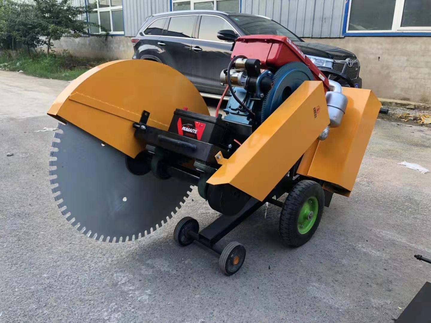 18型水冷柴油马路切割机路面切割机500柴油路面切割机