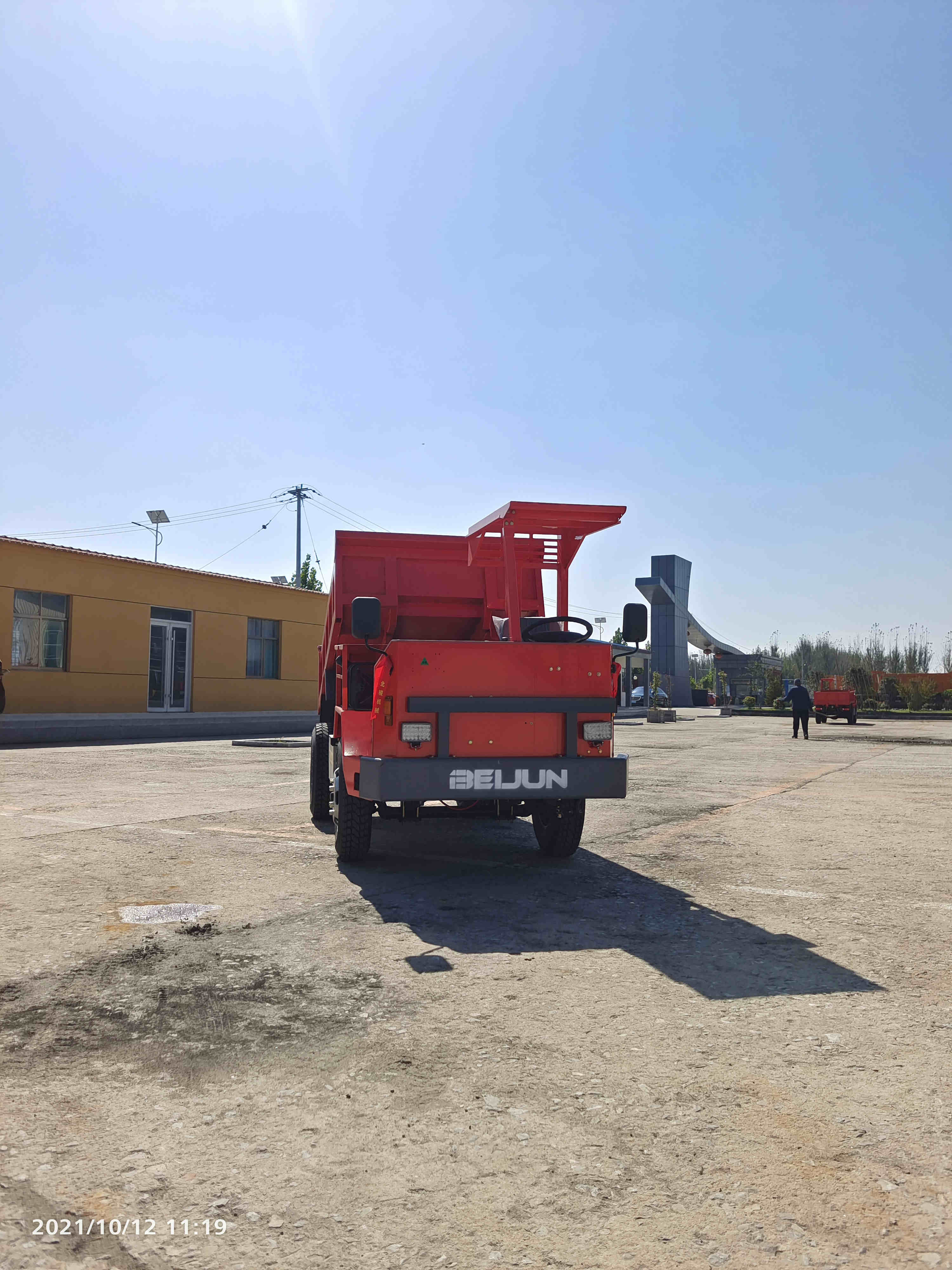 井下10吨运输矿车矿用六轮翻斗自卸车玉柴动力矿车