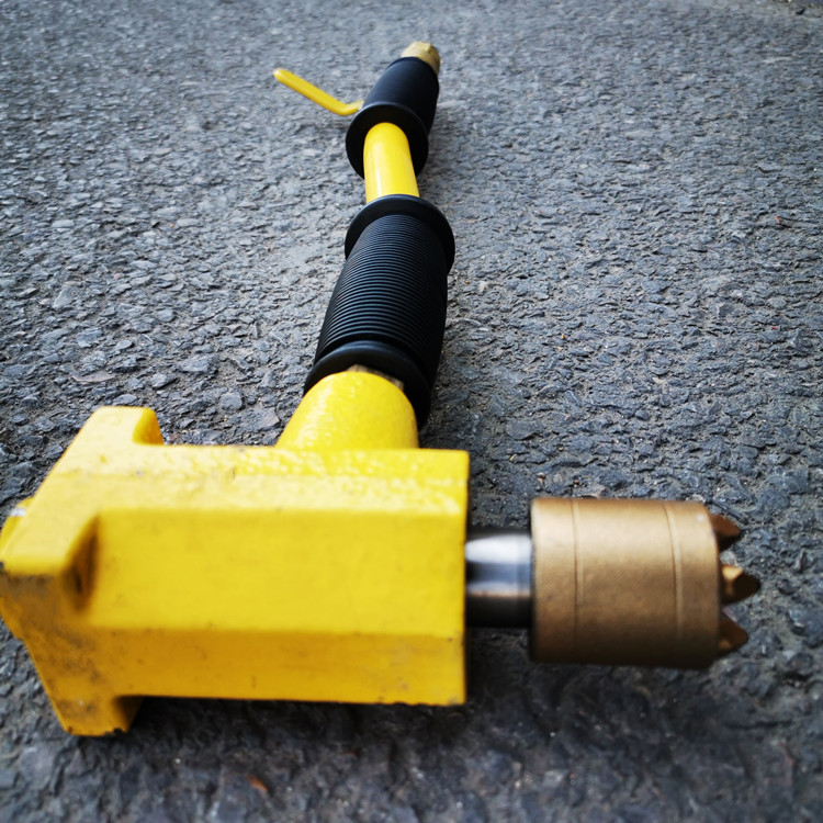 工厂单头凿毛机手提式气动单头凿毛机桥面路面三头拉毛机