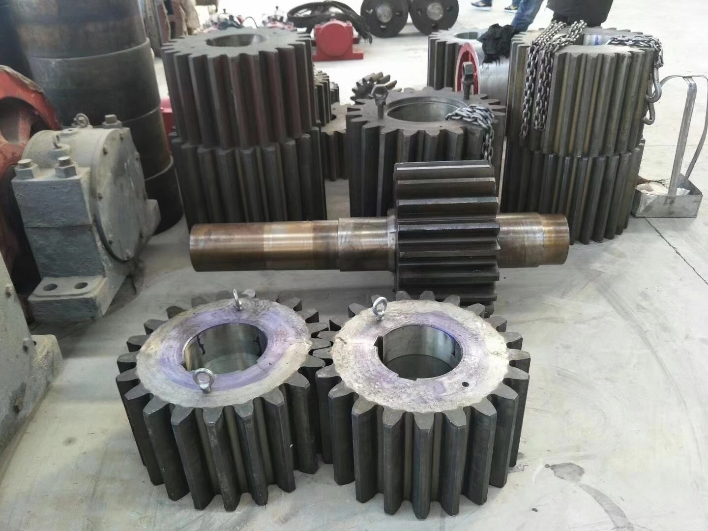 精炼铝灰球磨机 钢渣球磨机齿轮 湿式选矿球磨机配件耐磨