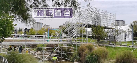 雪佛兰新车发布会临时看台租赁