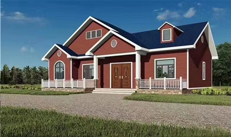 安徽芜湖轻钢别墅自建轻钢别墅龙骨钢结构房屋工程自有工厂