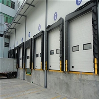 工业滑升门 抗台风专用工业门 物流仓储中心提升门