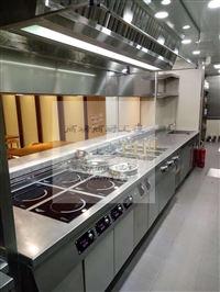 中西餐厅厨房设备工程 餐饮厨房定制 食堂厨房厨具 单位厨房设备