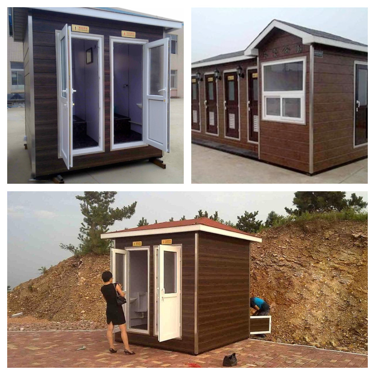 蕉岭简易厕所移动便捷免冲水新型厕所耐磨损材质