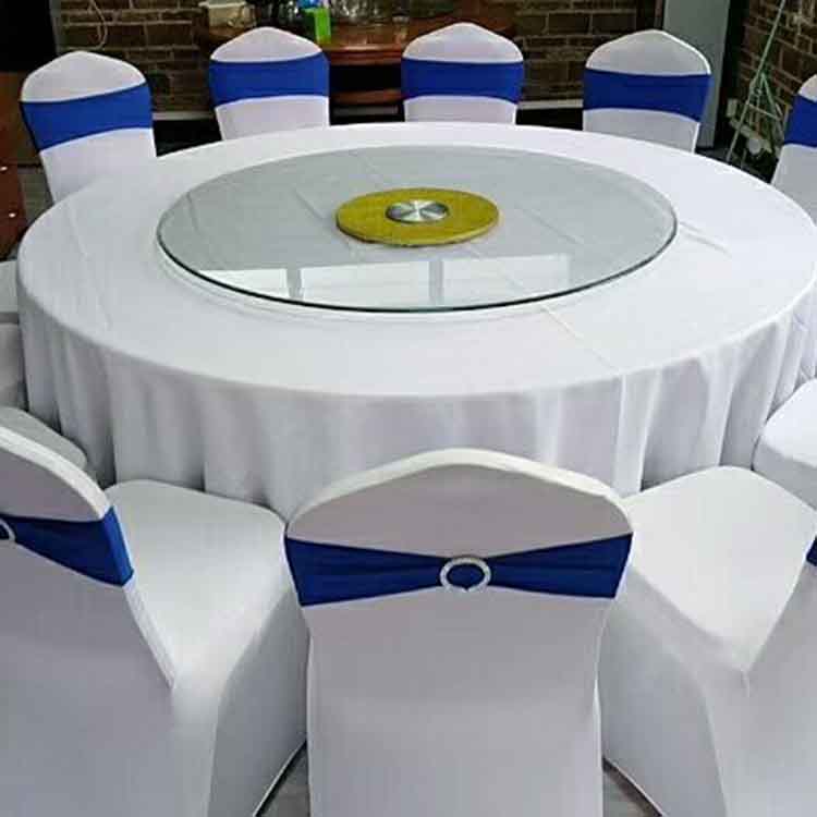 婚礼宴会餐桌宴会厅桌椅尺寸直售宴会餐桌