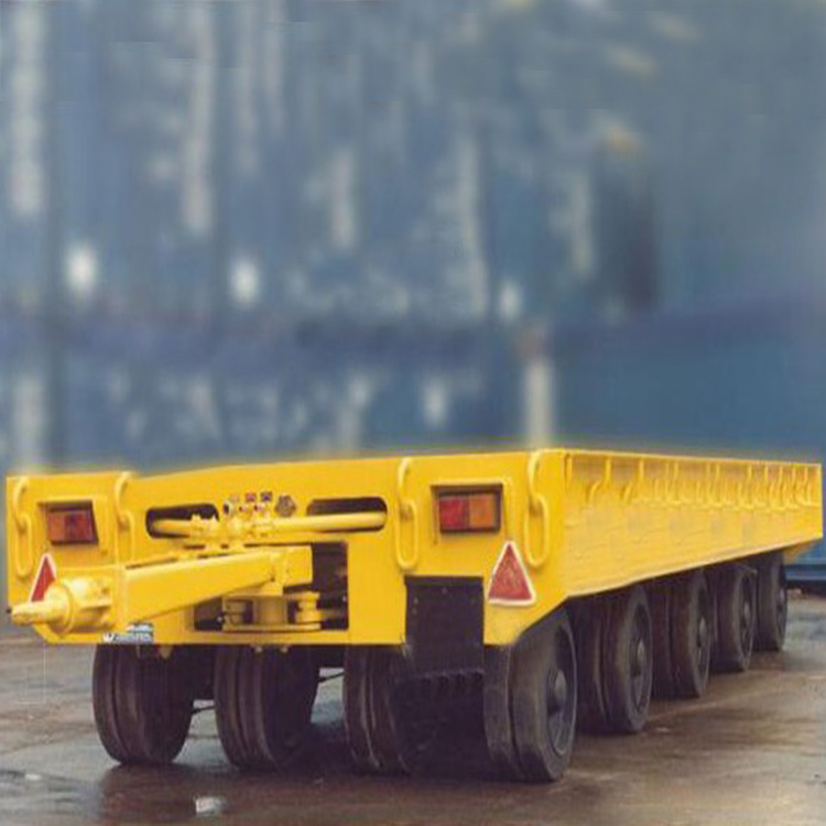 中煤150吨重型搬运平板拖车 保养方便 承载能力大 结构紧凑