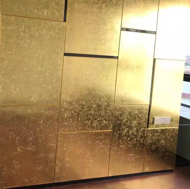 聊城贴金箔手工金箔银箔施工吊顶金箔厂家贴金公司电话