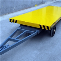 双向引牵平板拖车 工程平板拖车多种型号
