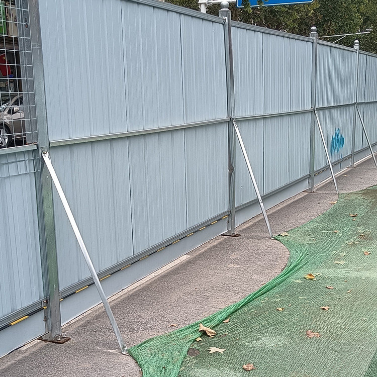 镀锌钢板拼接简易彩钢围挡批发厂家