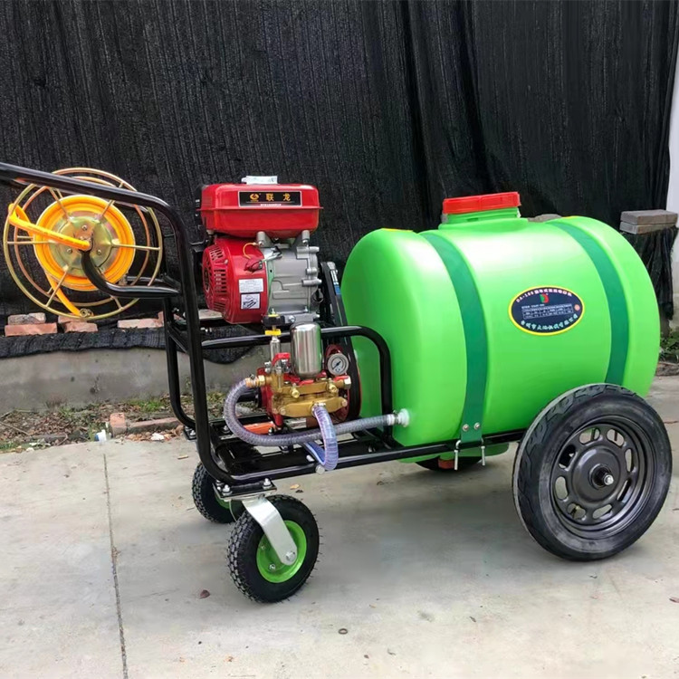 手推式300l汽油高压打药机防疫消毒喷雾器农药喷洒机