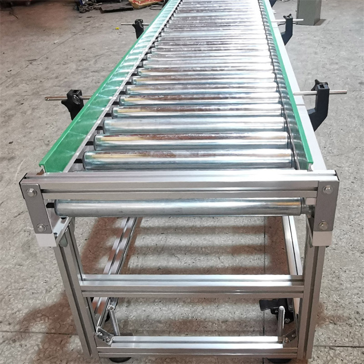 定制移动式输送设备输送机食品流水线传送带304不锈钢网带输送机