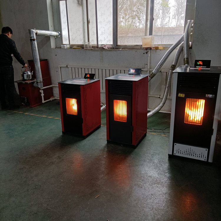 取暖炉生物质颗粒燃料取暖炉农村家用新型供暖炉颗粒批发