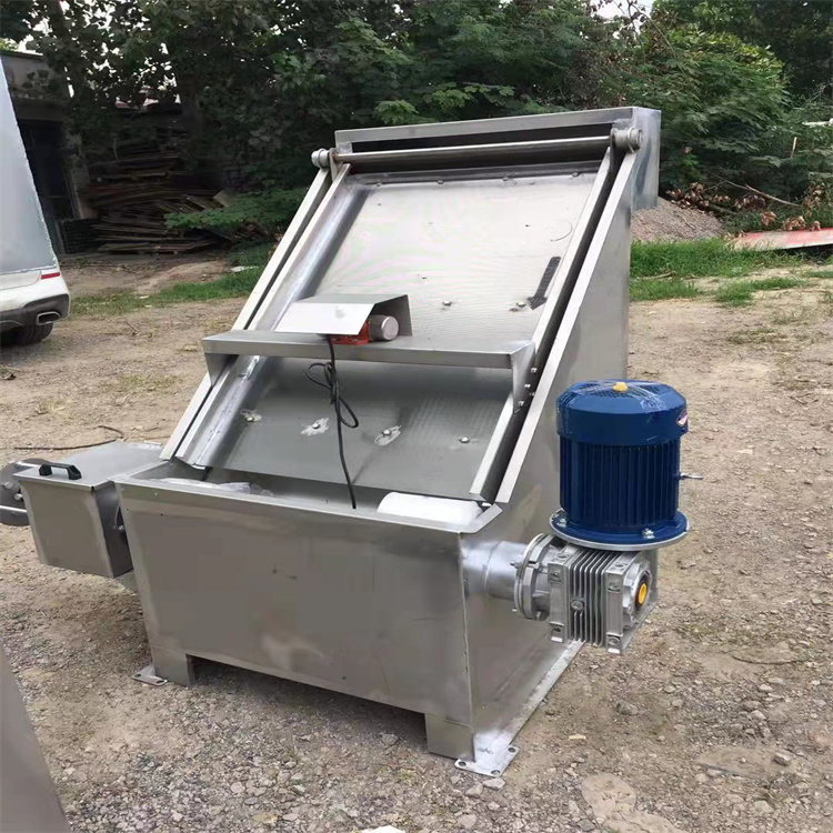 800斜筛式固液干湿分离机肉鸭粪便固液分离机兴盛机械