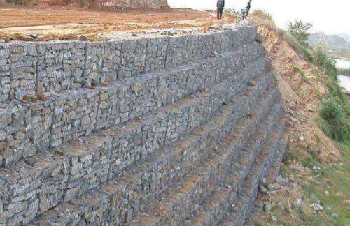 防洪抛石铅丝石笼-抗腐蚀铅丝石笼不易断裂