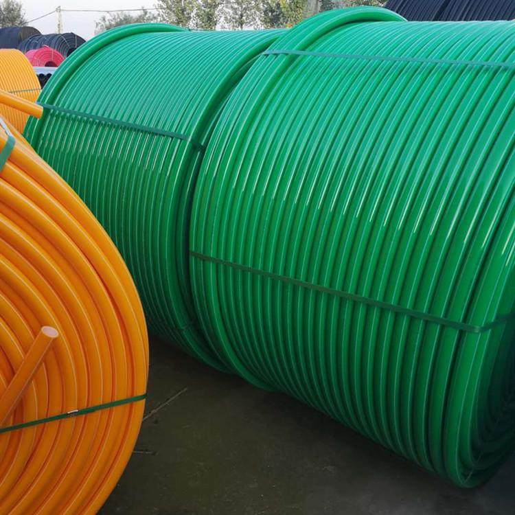 润星弱电电缆保护12孔hdpe硅芯管满足吹缆要求