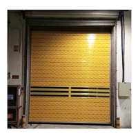 涡轮硬质快速门 铝合金工业门定制批发 鸿发门业理想选择