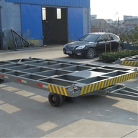特种重型牵引平板拖车  牵引平板拖车港口搭载运输 结构简单