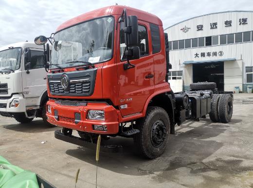 时代先锋4x2国六东风天锦180单桥工程自卸车介绍襄阳天锦国六45米单桥