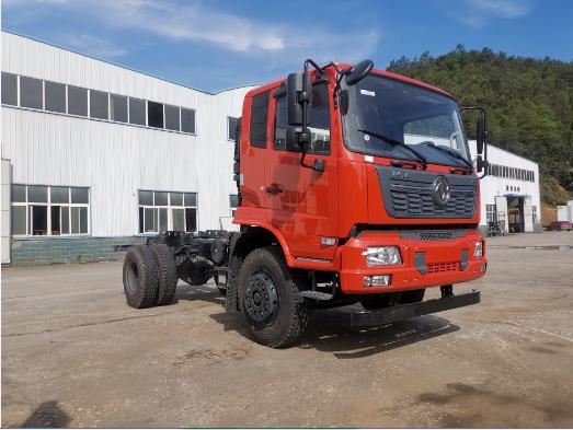 强劲动力180东风天锦小单桥翻斗车襄阳国六东风自卸车45米单桥报价