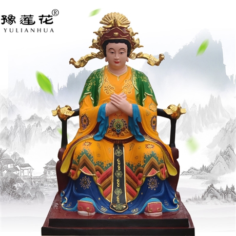 玉皇大帝神像 天公地母神像 大地之母后土圣母神像 地母娘娘神像