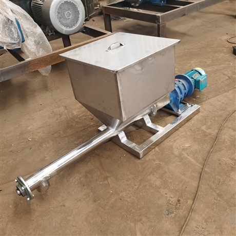 白砂糖淀粉螺旋给料机zcjb 锦辉直供 单螺杆营养土微型送料机-搜采通