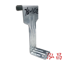 彩钢板顶板固定支架 暗扣760固定支架加工厂