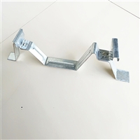 配套铝合金堵头加工 666彩钢瓦镀锌支架来图定制加工