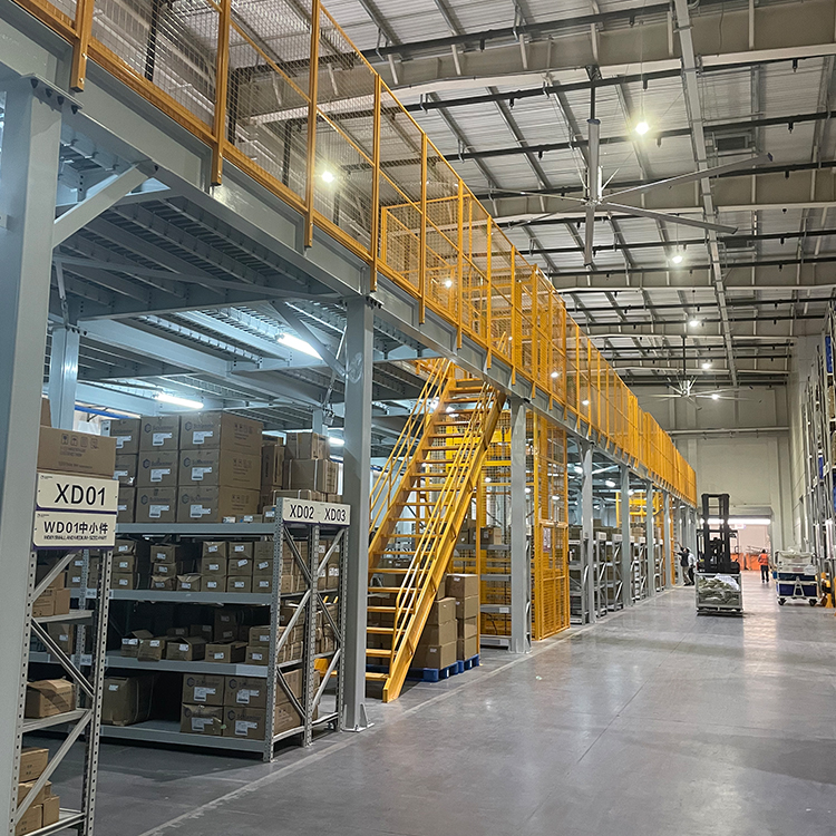 仓库钢结构平台阁楼 库房二层阁楼