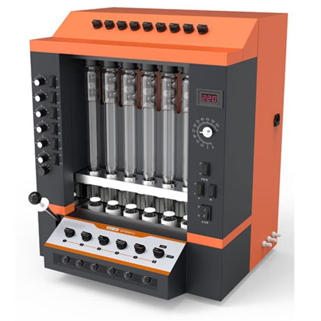 实验室粗纤维测定仪 SLQ-6A粗纤维测定仪 粗纤维素测定仪供应