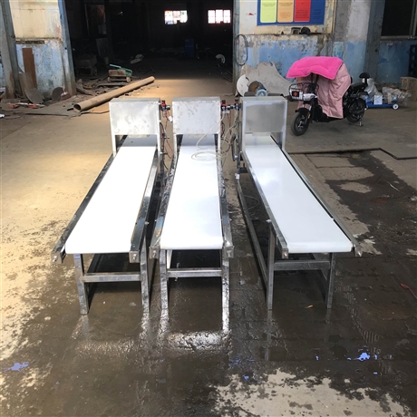 超市备货上下货输送机wq888海绵砂转仓输送机