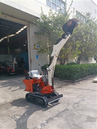 微型小挖機 08型果園大棚小挖機 室內(nèi)破碎