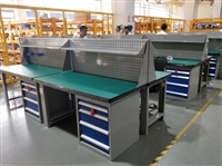 无锡防静电操作台 带灯接地线不锈钢 工作台源头厂家